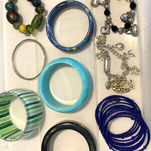 Costume Jewelry, 50 + pieces in the lot. Just added 13 pieces.